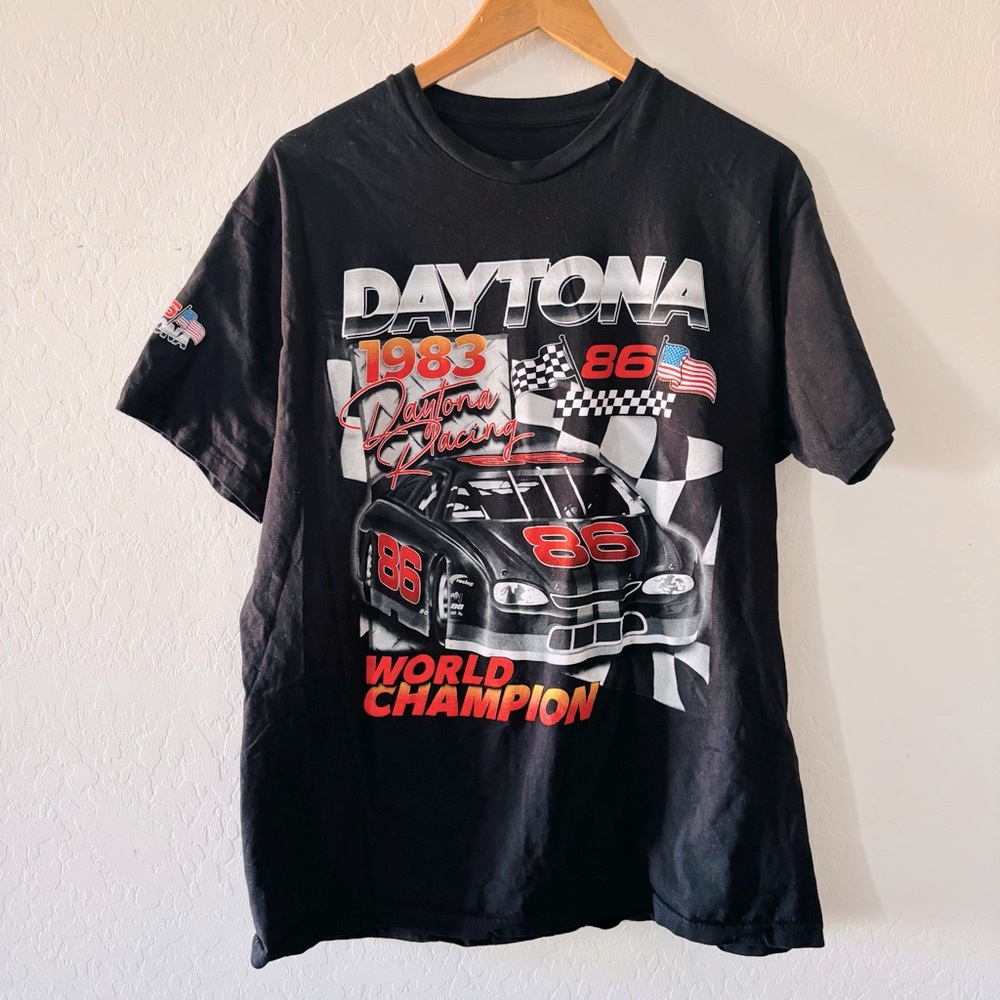 Black Daytona‎ Racing Graphic T-Shirt